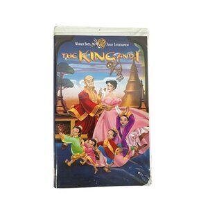 The King And I 1999 VHS Animated Musical Childrens Edition Family Entertainment